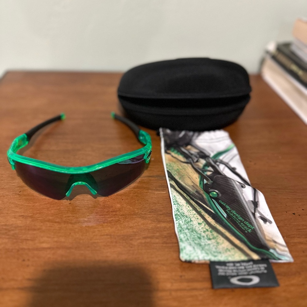 1st Gen Radar Path in Antifreeze with Jade Iridium Lenses